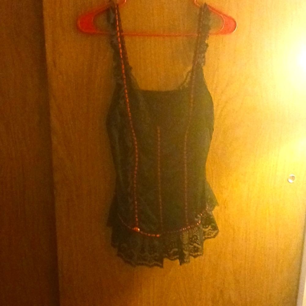 TOSCA BABYDOLL LARGE,  100% NYLON, VALENTINES DAY
